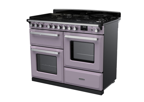 Rangemaster ESDLO110DFPHTH/CM1 Estel Deluxe 110cm Dual Fuel Heather/Chrome