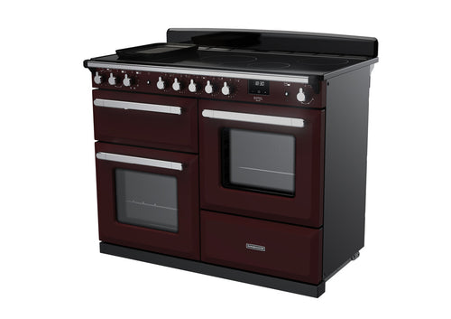 Rangemaster ESDLO110EIPBOR/CM1 Estel Deluxe 110cm Induction Bordeaux/Chrome