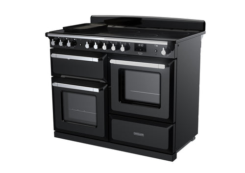 Rangemaster ESDLO110EIPGBL/CM1 Estel Deluxe 110cm Induction Black/Chrome