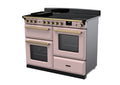 Rangemaster ESDLO110EIPPPK/AB1 Estel Deluxe 110cm Induction Pale Pink/Antique Brass