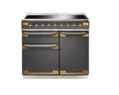 Rangemaster ELS110DFFSS/AB - Stainless Steel Dual Fuel Range Cooker - 110cm - A Energy