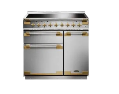 Rangemaster ELS110DFFSS/AB - Stainless Steel Dual Fuel Range Cooker - 110cm - A Energy