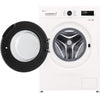 LG F4X1009NWK - White 9KG Washing Machine - 1400 RPM - A energy