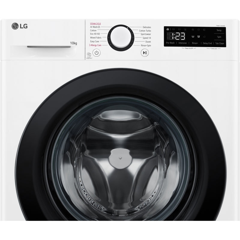 LG F4Y510WBLN1 - White 10KG Washing Machine - 1400 RPM - A energy