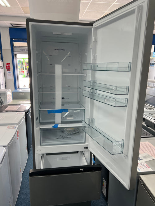 Hisense RM469N4ACDUK - Stainless Steel Fridge Freezer - 368L - D Rated - Unboxed