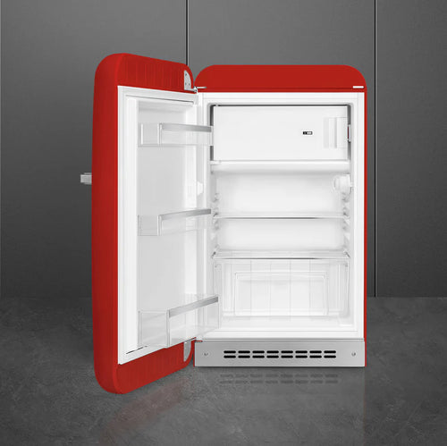 Smeg FAB10LRD6 - Red 50's Retro Style Fridge - 122L - D Energy