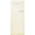 SMEG FAB28LCR6UK - Cream Retro Fridge - 270L - C Energy Rating