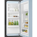 Smeg FAB28LPB6UK - Pastel Blue Freestanding Fridge - 270 l Capacity - C Energy Rating