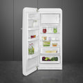 SMEG FAB28LWH6UK - White Refrigerator - 270L Capacity - C Energy Rating