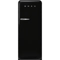 SMEG FAB28RBL6UK - Black Fridge - 270L Total Capacity - C Energy Rating