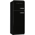 Smeg FAB30LBL6UK - Black Fridge Freezer - 294L 80/20 Split - C Energy