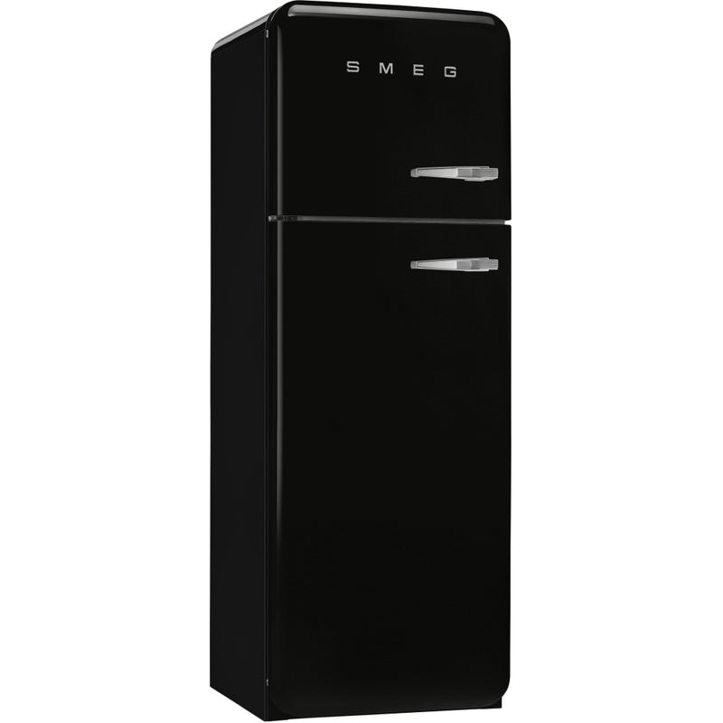 Smeg FAB30LBL6UK - Black Fridge Freezer - 294L 80/20 Split - C Energy