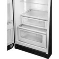 Smeg FAB30LBL6UK - Black Fridge Freezer - 294L 80/20 Split - C Energy