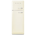Smeg FAB30LCR6UK - Cream Fridge Freezer - 294L - C Energy Rated