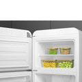 SMEG FAB30LWH6UK - White Fridge Freezer - 294L Total Capacity - C Energy Rating