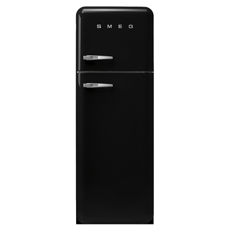 Smeg FAB30RBL6UK - Black Fridge Freezer - 294L 80/20 Split - C Energy
