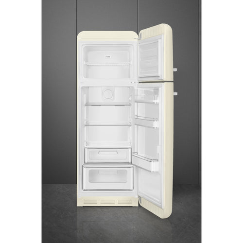 Smeg FAB30RCR6UK - Cream Fridge Freezer - 80/20 Split - C Energy Rating