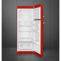 Smeg FAB30RRD5UK - Red Freestanding 80/20 Fridge Freezer - D energy