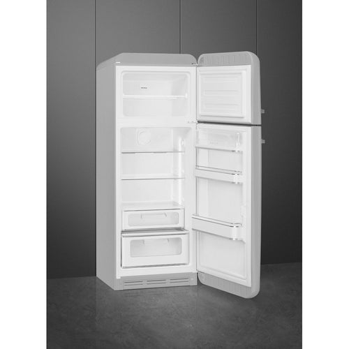 Smeg FAB30RSV6UK - Silver Fridge Freezer - 80/20 Split - C Energy Rating