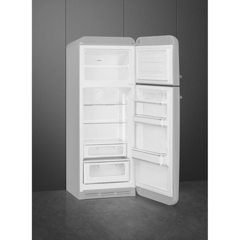 Smeg FAB30RSV6UK - Silver Fridge Freezer - 80/20 Split - C Energy Rating