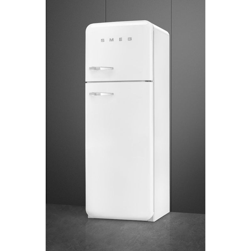 Smeg FAB30RWH6UK - White Retro Fridge Freezer - 80/20 Split - C Rated