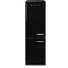 Smeg FAB32LBL6UK - Black Fridge Freezer - 60/40 Split - C Energy Rating