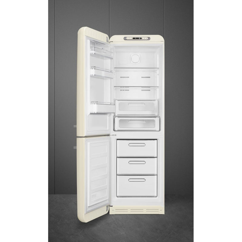 Smeg FAB32LCR6UK - Cream Fridge Freezer - 60/40 Split - C Energy Rated