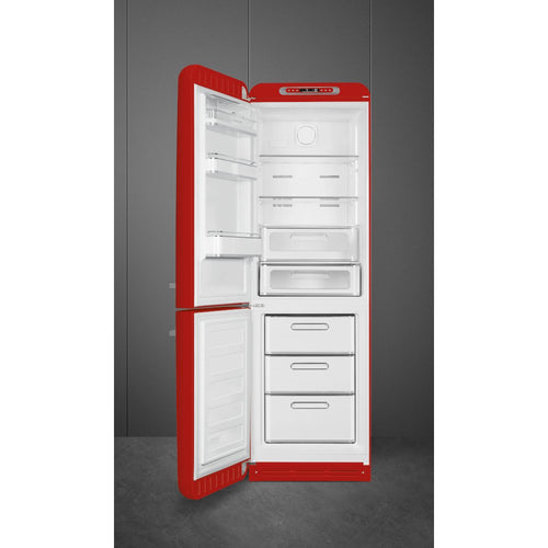 Smeg FAB32LRD6UK - Red Fridge Freezer - 60/40 Split - C Energy Rating