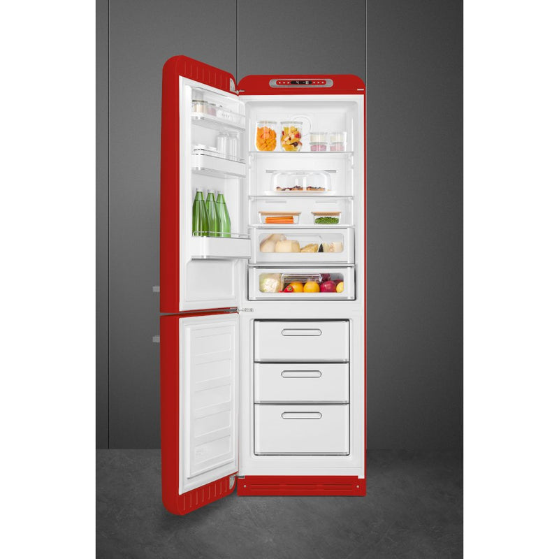 Smeg FAB32LRD6UK - Red Fridge Freezer - 60/40 Split - C Energy Rating