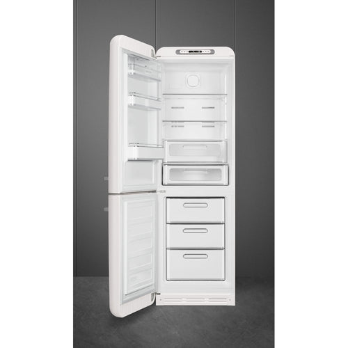Smeg FAB32LWH6UK - White Total No Frost Fridge Freezer - 60/40 Split - C Energy Rating