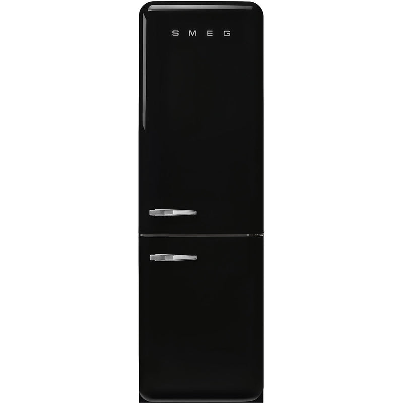 SMEG FAB32RBL6UK - Black Fridge Freezer - 331L Capacity - C Energy Rating
