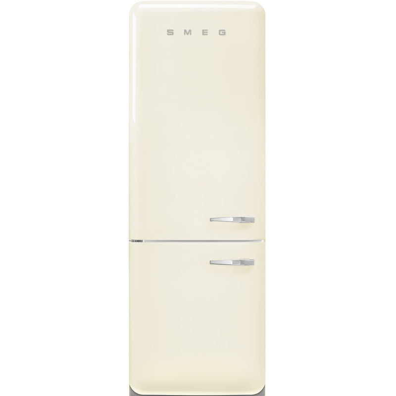 Smeg FAB38LCR6 - Cream Fridge Freezer - 70/30 Split - D Energy Rating