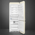 Smeg FAB38RCR6 - Cream Fridge Freezer - 481L - D Energy