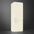 Smeg FAB38RCR6 - Cream Fridge Freezer - 481L - D Energy