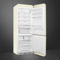 Smeg FAB38RCR6 - Cream Fridge Freezer - 481L - D Energy