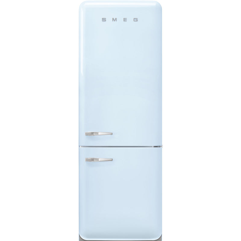 SMEG FAB38RPB6 - Pastel Blue Fridge Freezer - 481L Capacity - D Energy Rating