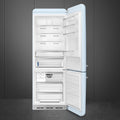SMEG FAB38RPB6 - Pastel Blue Fridge Freezer - 481L Capacity - D Energy Rating