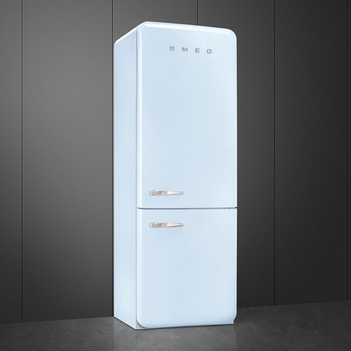 SMEG FAB38RPB6 - Pastel Blue Fridge Freezer - 481L Capacity - D Energy Rating