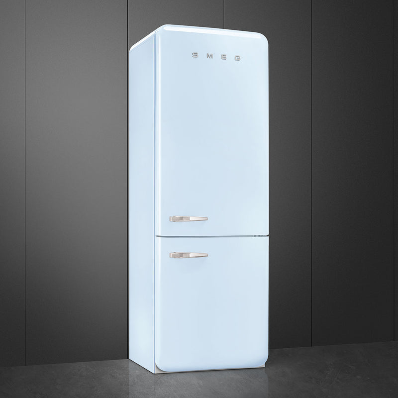 SMEG FAB38RPB6 - Pastel Blue Fridge Freezer - 481L Capacity - D Energy Rating