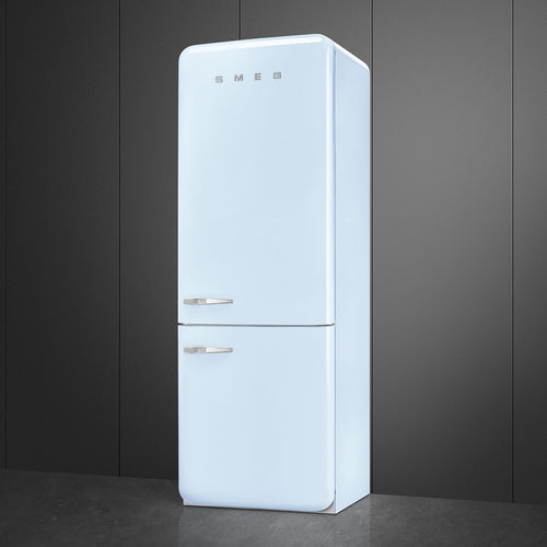 SMEG FAB38RPB6 - Pastel Blue Fridge Freezer - 481L Capacity - D Energy Rating