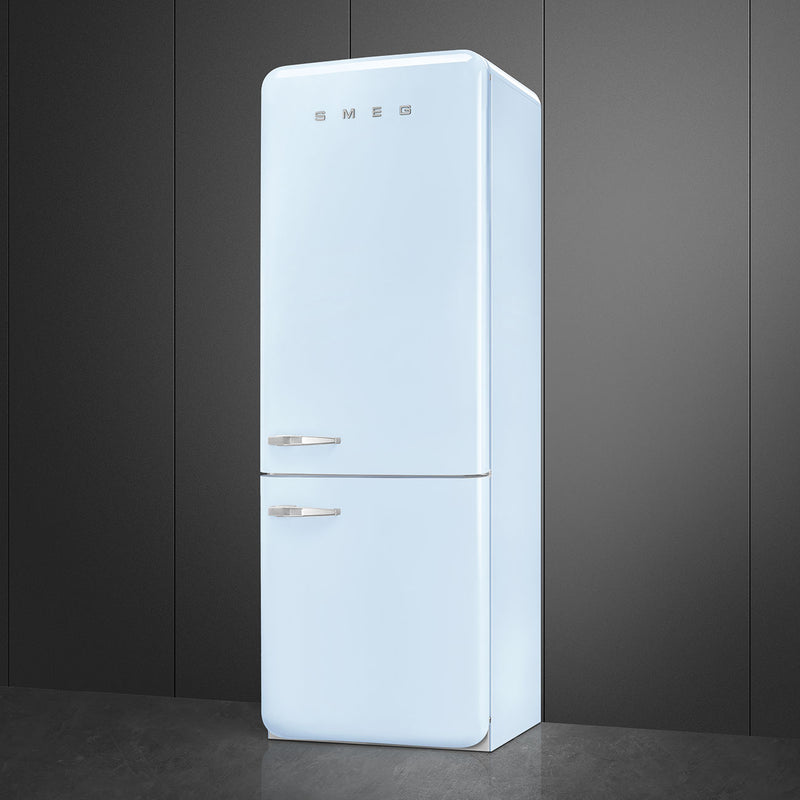 SMEG FAB38RPB6 - Pastel Blue Fridge Freezer - 481L Capacity - D Energy Rating
