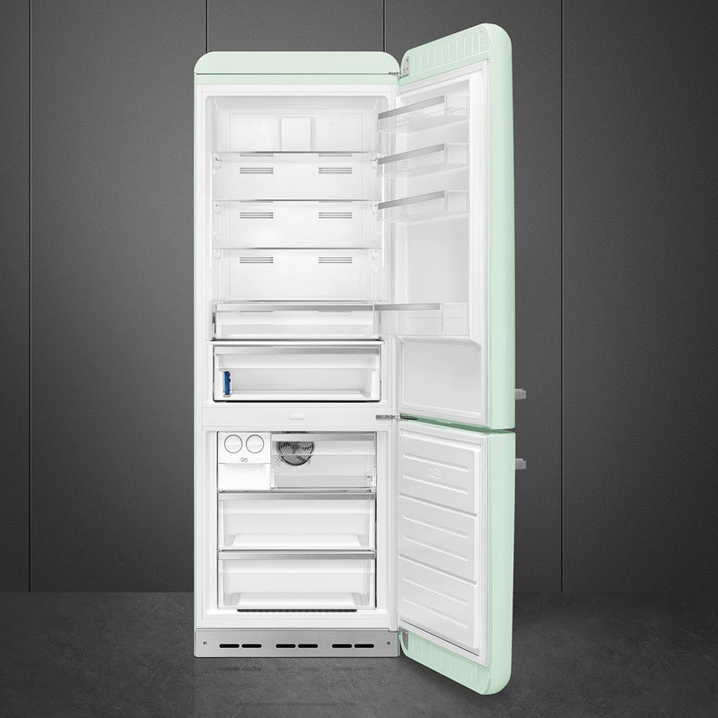 Smeg FAB38RPG6 - Pastel Green Fridge Freezer - 481L Capacity - D Energy Rating