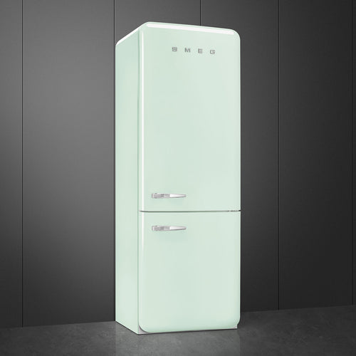 Smeg FAB38RPG6 - Pastel Green Fridge Freezer - 481L Capacity - D Energy Rating