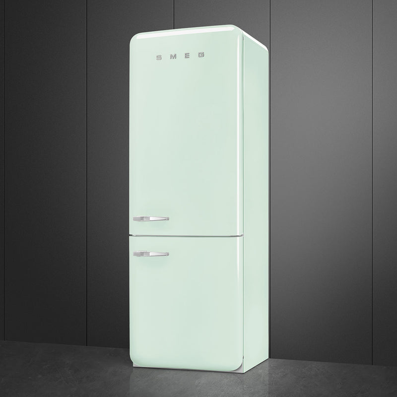 Smeg FAB38RPG6 - Pastel Green Fridge Freezer - 481L Capacity - D Energy Rating