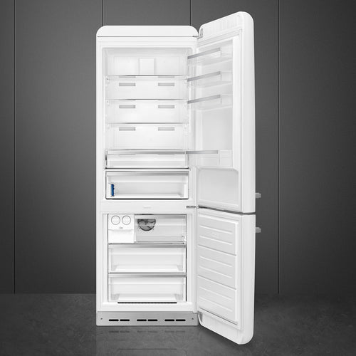 SMEG FAB38RWH6 - White Fridge Freezer - 481L - D Energy