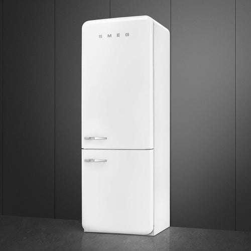 SMEG FAB38RWH6 - White Fridge Freezer - 481L - D Energy