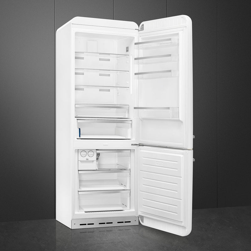 SMEG FAB38RWH6 - White Fridge Freezer - 481L - D Energy