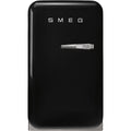 SMEG FAB5LBL6 - Black Retro Mini Fridge - 34L - C Energy Rating