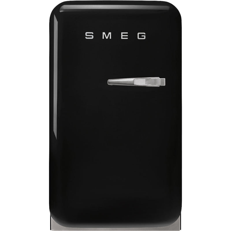 SMEG FAB5LBL6 - Black Retro Mini Fridge - 34L - C Energy Rating