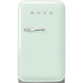 SMEG FAB5RPG6 - Pastel Green Retro Freestanding Fridge - 34L - C Energy Rating